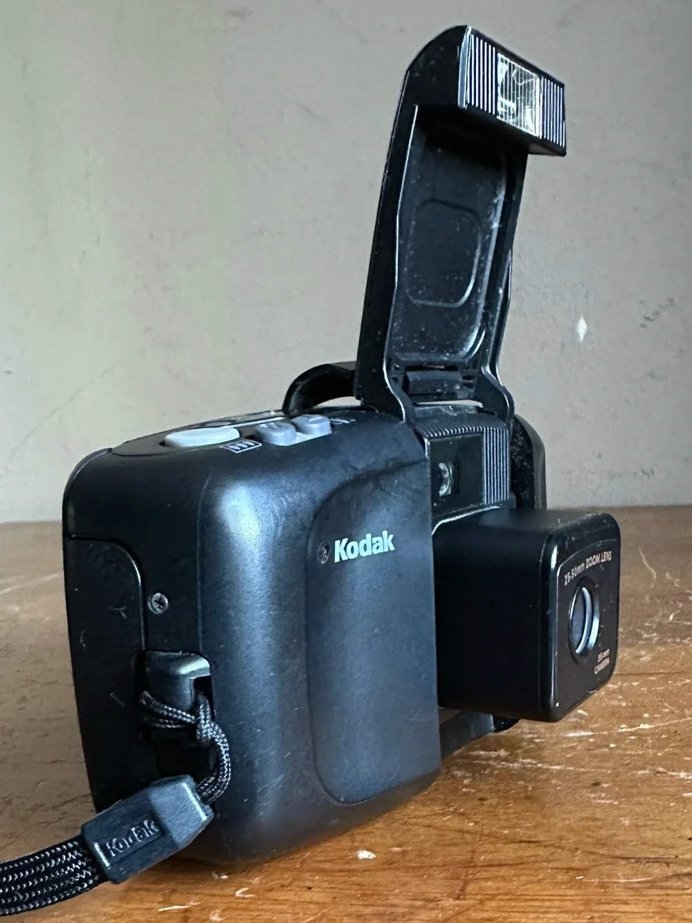 Kodak Black 25-50mm Zoom 35mm Film Camera with Pop-Up Flash